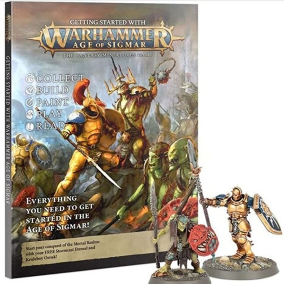 Games Workshop Warhammer Getting Started With Age of Sigmar Magazine