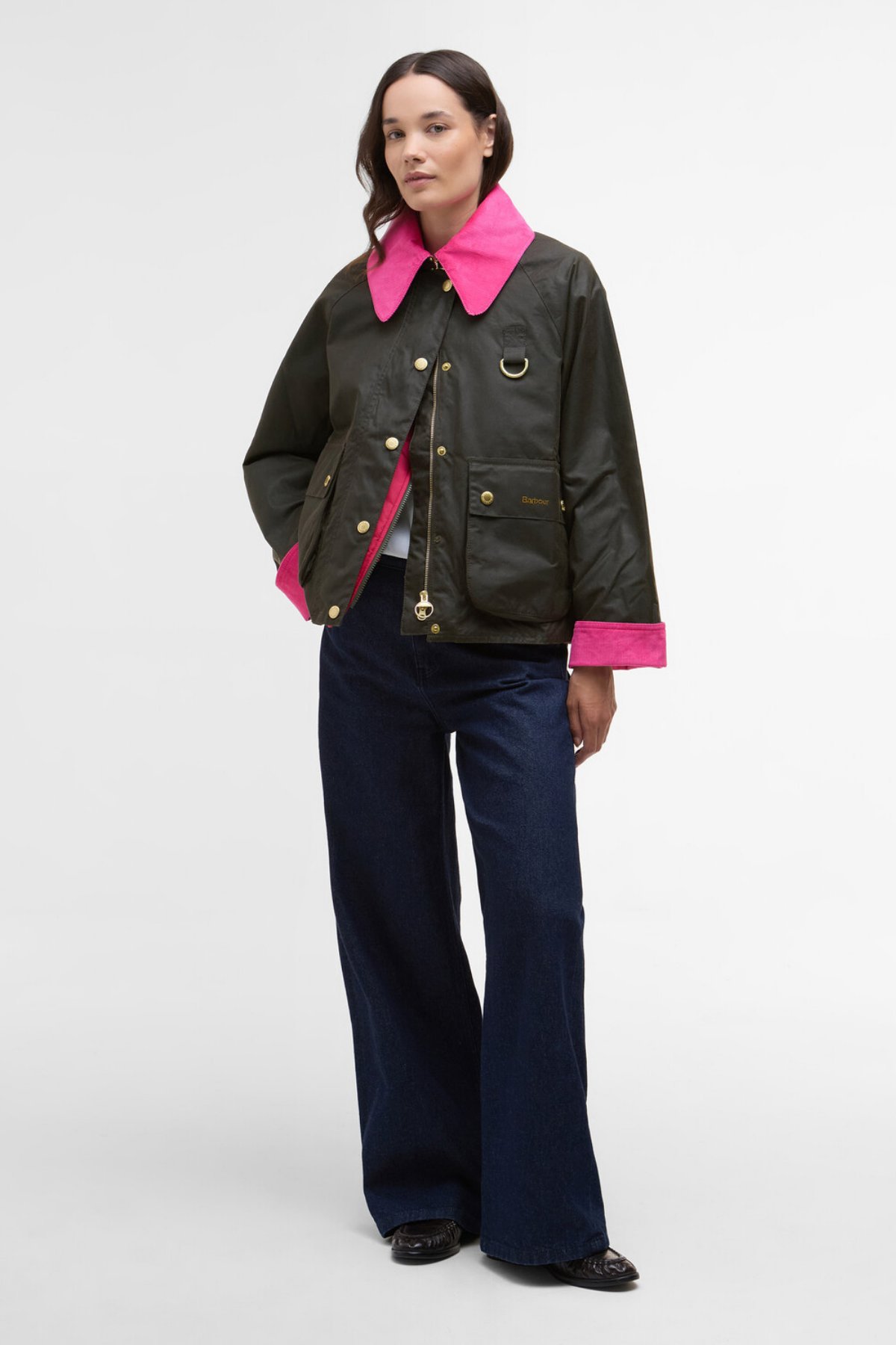 Barbour Icons Oilsprayed Coat OL71 Olive-Classic